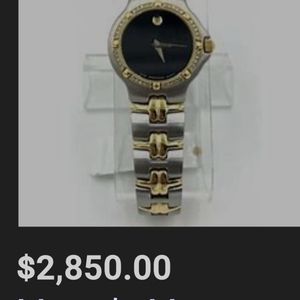 Watch Movado Wrist Size 7 Inches Can Get Extra Links